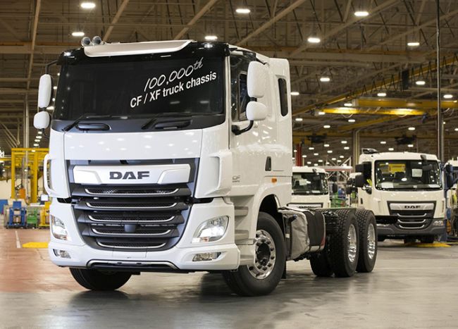 Leyland Trucks 100.000’inci DAF CF/XF