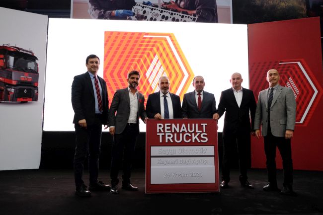 Saygı Otomotiv İle Renault Trucks'ın Bayi Ağına Kayseri de Katılıyor