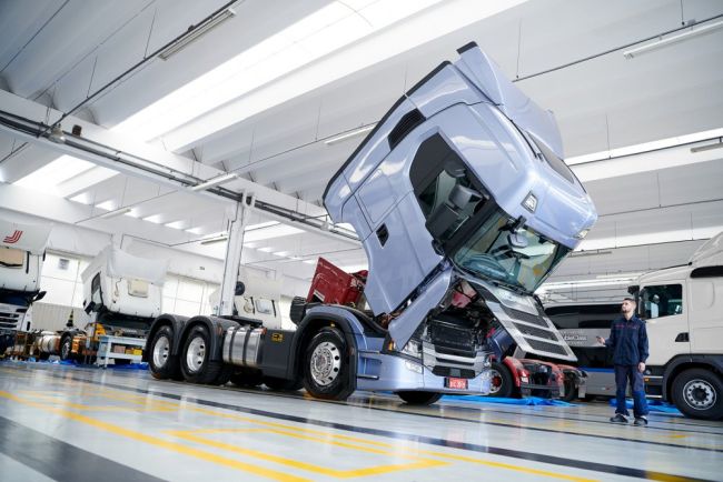 Scania "Orijinal Yedek Parça ve Yetkili Servis Hizmeti" öneriyor