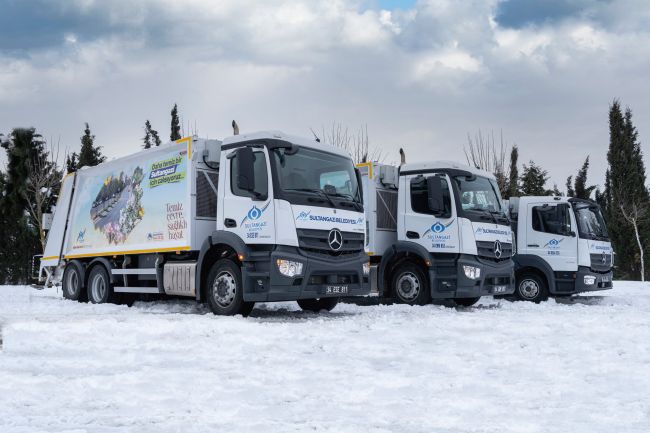 İstanbul Sultangazi Belediyesi, Mercedes-Benz kamyonlar ile tasarruf edecek