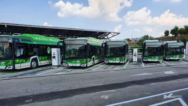 ABB, Milano şehrinin elektrikli otobüs şebekesine güç veriyor