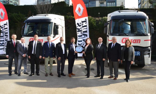 Alışan Lojistik, 70 Adet Yeni Renault Trucks T EVO İle Filosunu Güçlendirdi