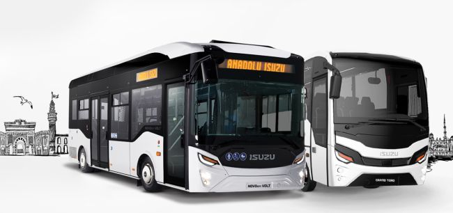 Anadolu Isuzu, Busworld Türkiye 2022 fuarına tam elektrikli ve alternatif yakıtlı modelleriyle katılıyor