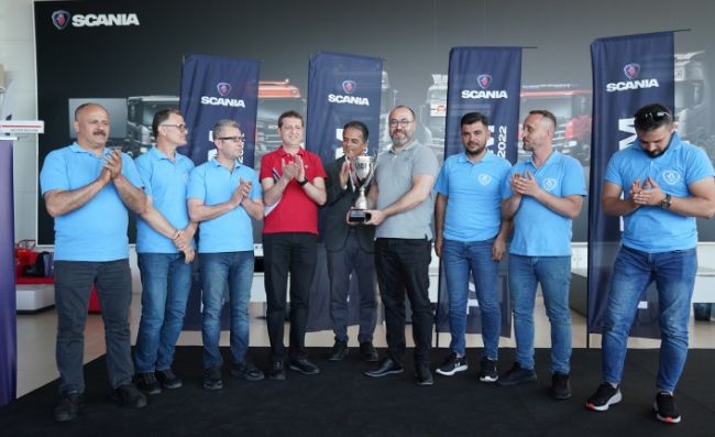 Scania “Top Team” yarışmasında Türkiye'yi Gebze Servis temsil edecek