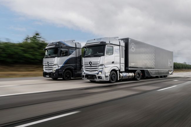 Daimler Truck, sıvı hidrojen kullanan GenH2 Kamyon’un yeni bir prototipini daha test etmeye başladı