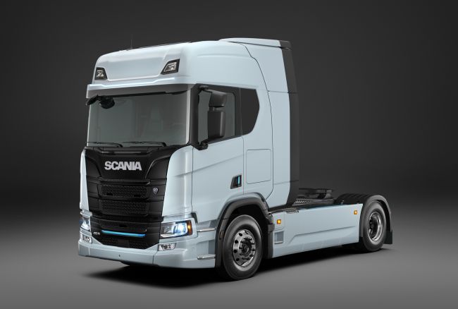 Scania Tam Elektrikli Modellerini Tanıttı