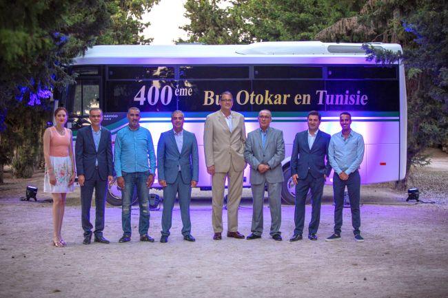 Otokar, Tunus’a 400’üncü aracını  törenle teslim etti 