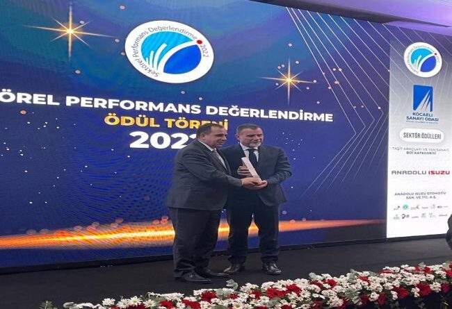Anadolu Isuzu’ya Kocaeli Sanayi Odası’ndan ‘Sektörel Performans’ Ödülü 