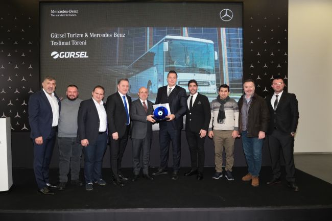 Gür-Sel Turizm, Mercedes-Benz Türk’ten teslim aldığı 25 adet Mercedes-Benz Intouro ile filosunu genişletiyor