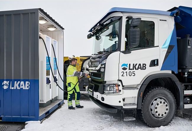 Scania'nın elektrikli kamyonu İsveç madenlerinde operasyonlara başladı