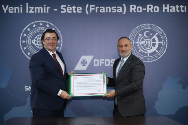 Ulaştırma ve Altyapı Bakanlığı’nın desteği ile DFDS’den ülke ekonomisine katkı sağlayacak yeni rota