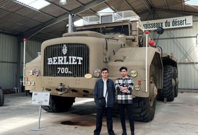 Renault Trucks tasarım yarışmalarının birincileri olan Türk gençleri, Fransa’da fabrikayı ziyaret etti 