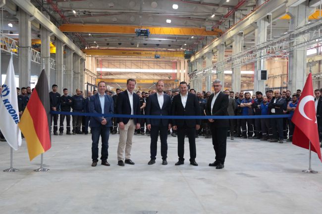 KRONE Tire Fabrikasında, Yeni Şasi Üretim Tesisi Devreye Alındı
