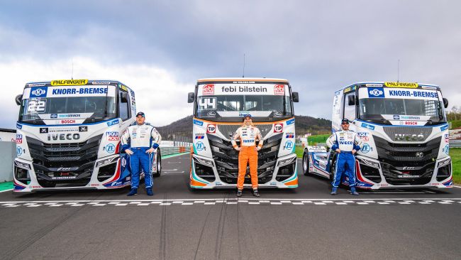 IVECO, 2023 Avrupa Kamyon Yarışları’nda performansıyla ve Gösteri Kamyonu IVECO eTruck ile büyük ilgi topladı