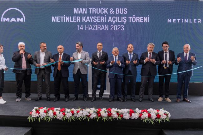 MAN’ın Kayseri’deki yeni yol arkadaşı sektörün köklü firması Metinler Şirketler Grubu oldu