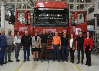 Mercedes-Benz Türk, 350 bininci kamyonunu üretti 