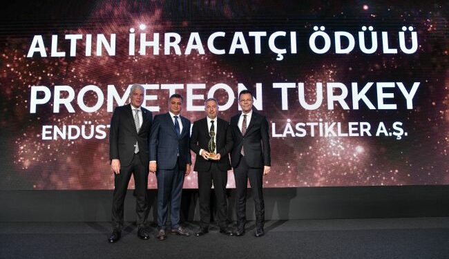 Prometeon Türkiye ihracat başarısını taçlandırdı