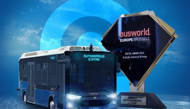 Karsan’a Bir Ödül de Busworld Digital Awards’tan!