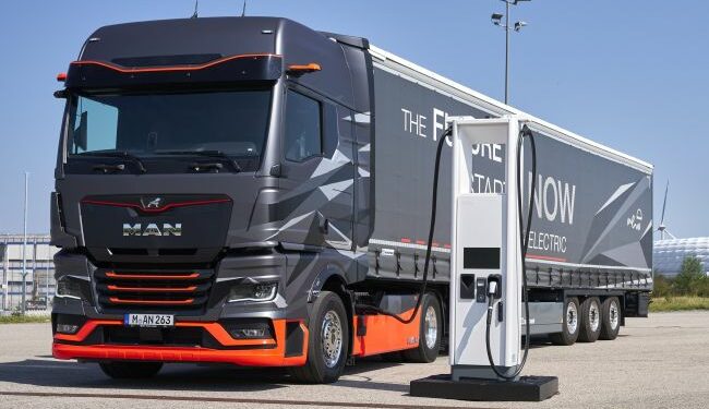 MAN’ın Yeni Elektrikli Kamyonu MAN eTruck Satışına Başlanıyor
