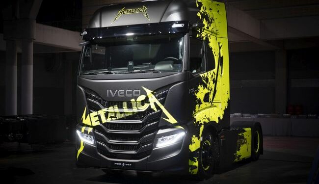 Metallica, M72 Dünya Turu’nun Avrupa ayağını IVECO araçları ile gerçekleştirecek