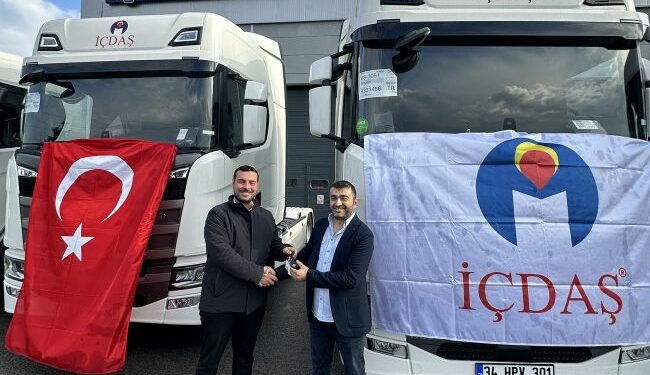 İÇDAŞ Grup Ulaştırma Filosuna 22 Adet Scania Aldı