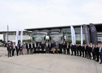 Mercedes-Benz Türk’ten LKS Group’a  20 adet Mercedes-Benz Tourismo 16 RHD 2+1 otobüs teslimatı