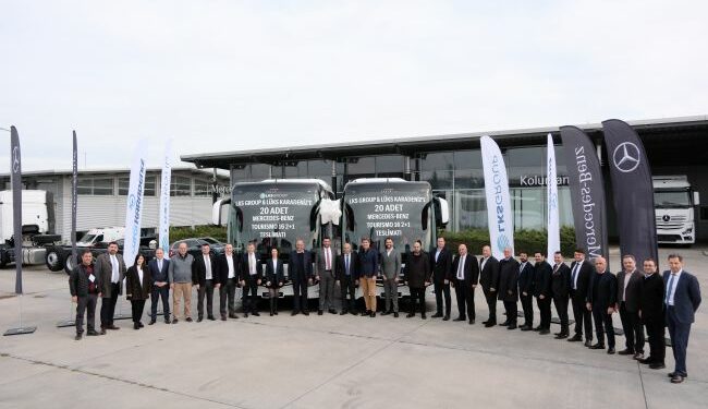 Mercedes-Benz Türk’ten LKS Group’a  20 adet Mercedes-Benz Tourismo 16 RHD 2+1 otobüs teslimatı