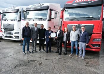 Lokman Koçaslan Otomotiv, Akran Lojistik'e 20 Adet MAN TGX İle Güç Kattı