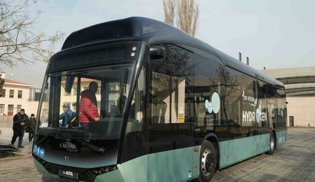 Karsan’ın Hidrojenli Otobüsü e-ATA’yı Türkiye’de İlk Kez Gaziantepliler Test Etti!
