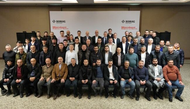 Yol Ekipmanları Markası Bomag, Deneyimli Operatörlere En Yeni Modellerini Gösterdi!