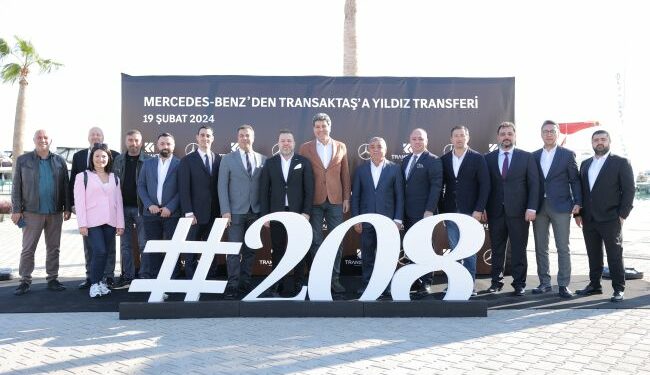 Transaktaş Global Lojistik, Araç Filosunu 208 adet Mercedes-Benz Actros Çekici ile Genişletti