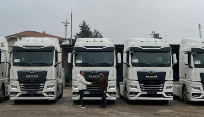 Taşkala Lojistik MAN çekicilerle filosunu büyütüyor