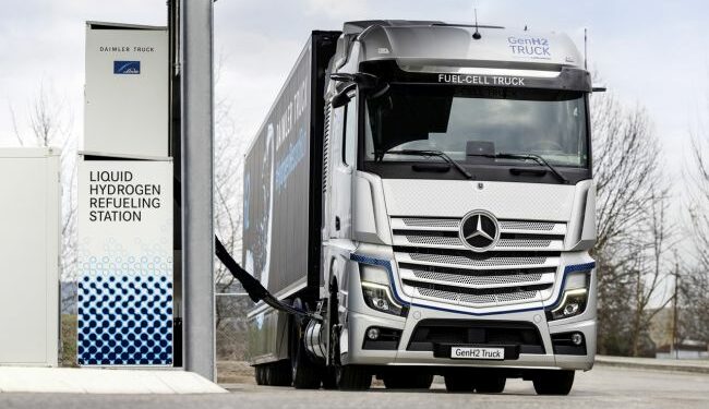 Daimler Truck ve Linde’nin Geliştirdiği sLH2 Teknolojisiyle, Hidrojen Yakıt Dolumunda Yeni Bir Çağ Başlıyor!