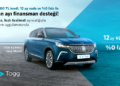 Togg T10X’te 800 bin TL krediye %0 faiz fırsatı