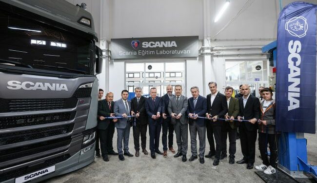 Scania Türkiye’nin İlk Laboratuvarı Geleceğin Teknisyenlerini Yetiştirecek