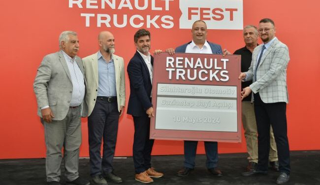 Renault Trucks, Silahtaroğlu ile Gaziantep’te hizmete hazır