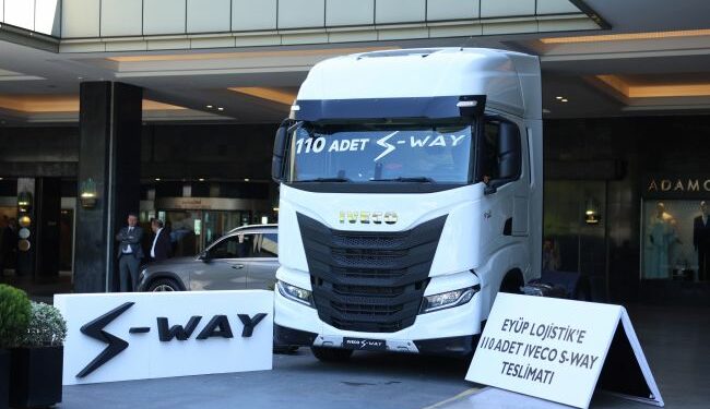 Eyüp Lojistik Filosunu 110 Adet IVECO S-WAY Çekici İle Büyüttü