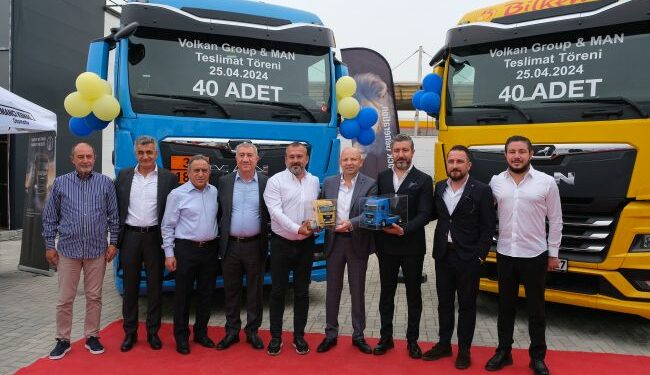 MAN, Türkiye’nin lider firmaları Volkan Group’a 40, Kanarlar Group’a da 25 adet  araç teslimatı yaptı