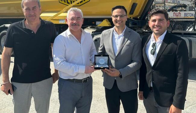 Meiller'den Nuh Beton'a Teslimat