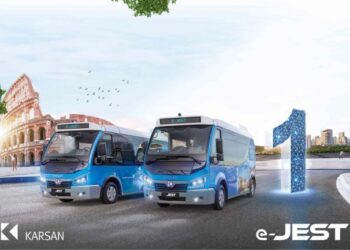 Karsan e-JEST’ler Santa Maria’nın da İlk Elektrikli Minibüsü Oldu!