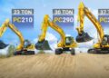 Komatsu PC210, PC290 ve PC360 Paletli Ekskavatörler, Avantajlarıyla Kazandırıyor!