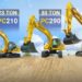 Komatsu PC210, PC290 ve PC360 Paletli Ekskavatörler, Avantajlarıyla Kazandırıyor!