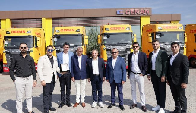 Ceran Nakliyat Scania Filosunu Büyütmeye Devam Ediyor