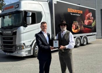 Günaydın Et, İlk Scania’larını Teslim Aldı