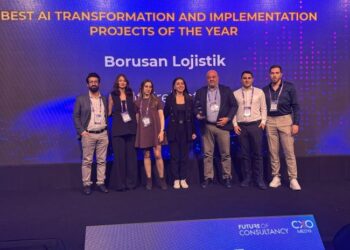 Yapay zekâda en iyi dönüşüm ve uygulama ödülü Borusan Lojistik’in 
