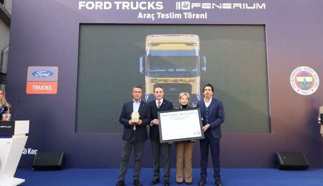 Fenerium ürünleri Ford Trucks Özel Tasarım F-MAX araçları ile Türkiye yollarına çıkıyor…