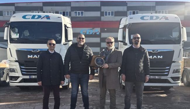 Lojistik sektörünün önemli firmalarından CDA Lojistik yeni araç yatırımında ‘MAN’ dedi