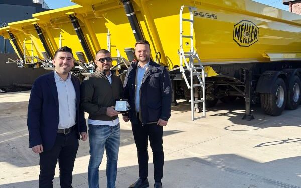 Bostancıoğlu Hafriyat, İlk Meiller Araçlarını Teslim Aldı