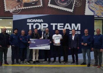 Top Team Yarışması 2025 Türkiye Kazananı Scania Gebze!