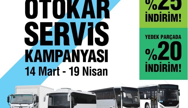 Otokar'ın “Servis Kampanyası” ile Bahar Erken Gelecek